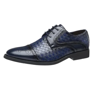 CHAUSSURES DE DANSE HOMME BLEU TRESSÉ