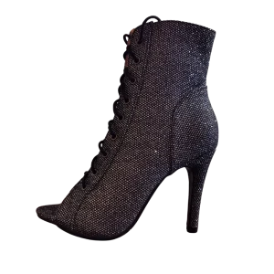 BOTTINES HEELS STRASS GALAXY