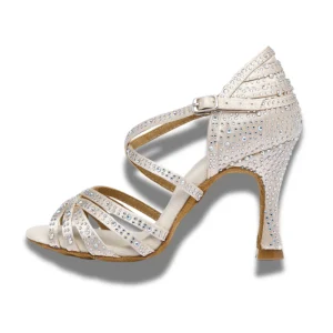 STRASS BACHATA BLANC