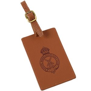 Bag tag cuir personnalisable