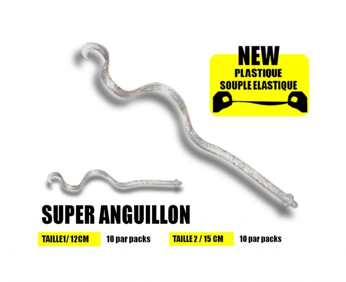 Leurres souples | Pêche aux Loup, Bar - SUPER ANGUILLON – Image 2