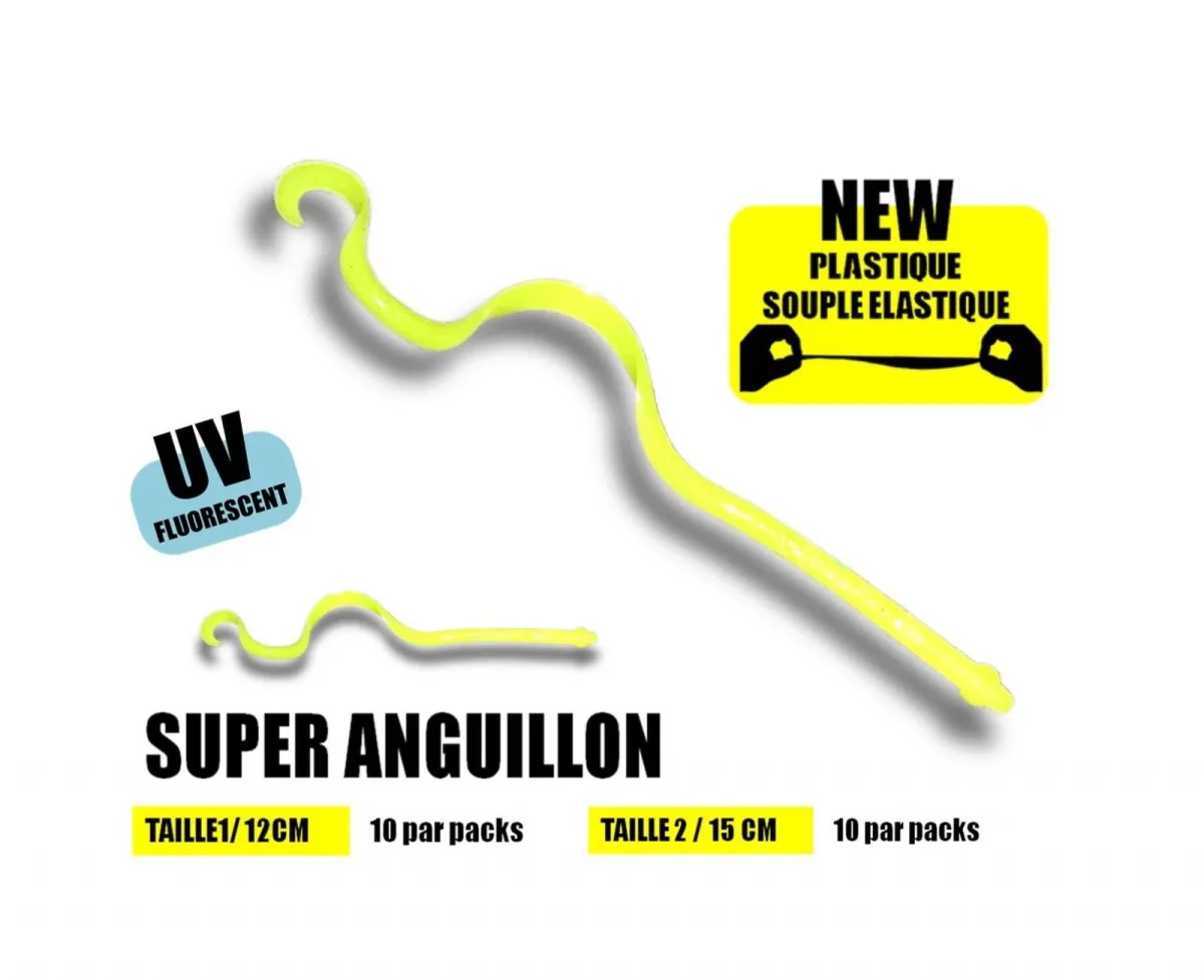 Leurres souples | Pêche aux Loup, Bar - SUPER ANGUILLON – Image 5