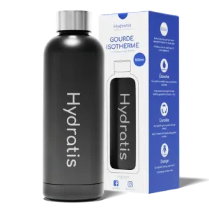 HYDRATIS GOURDE ISOTHERME NOIR