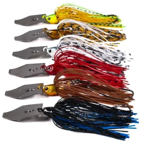 Leurre Chatterbait - Disponible en 6 couleurs différentes