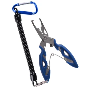 Pince de pêche multifonction - Manipulez vos leurres, vos hameçons et vos poissons en toute sécurité